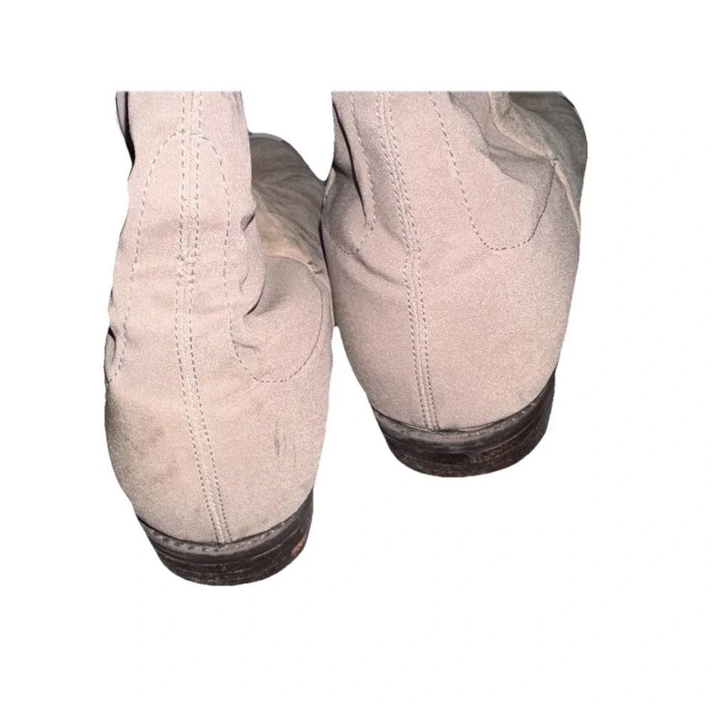 Stuart Weitzman Suede 5050 Over The Knee‎ Boots Beige/Tan/Stone/khaki Size 10.5